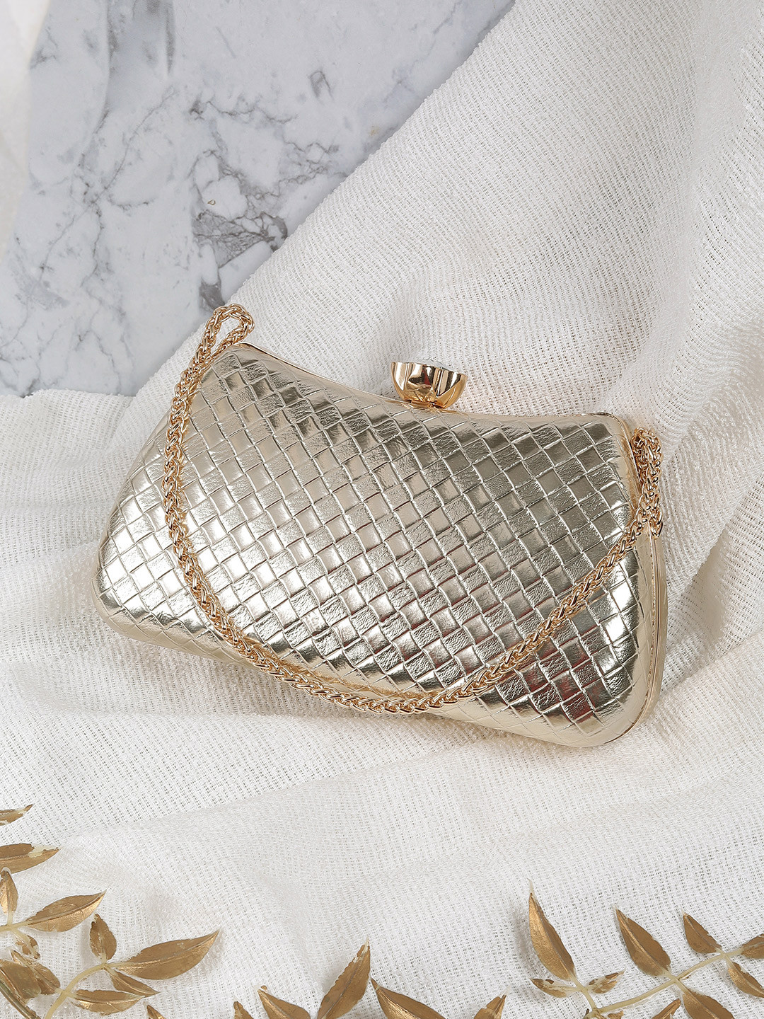 Mochi Textured Box Clutch