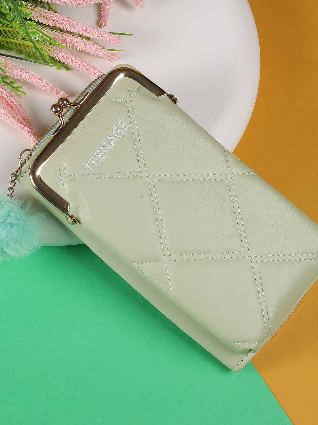 WALKWAY by Metro Women Textured Zip Arround Wallet