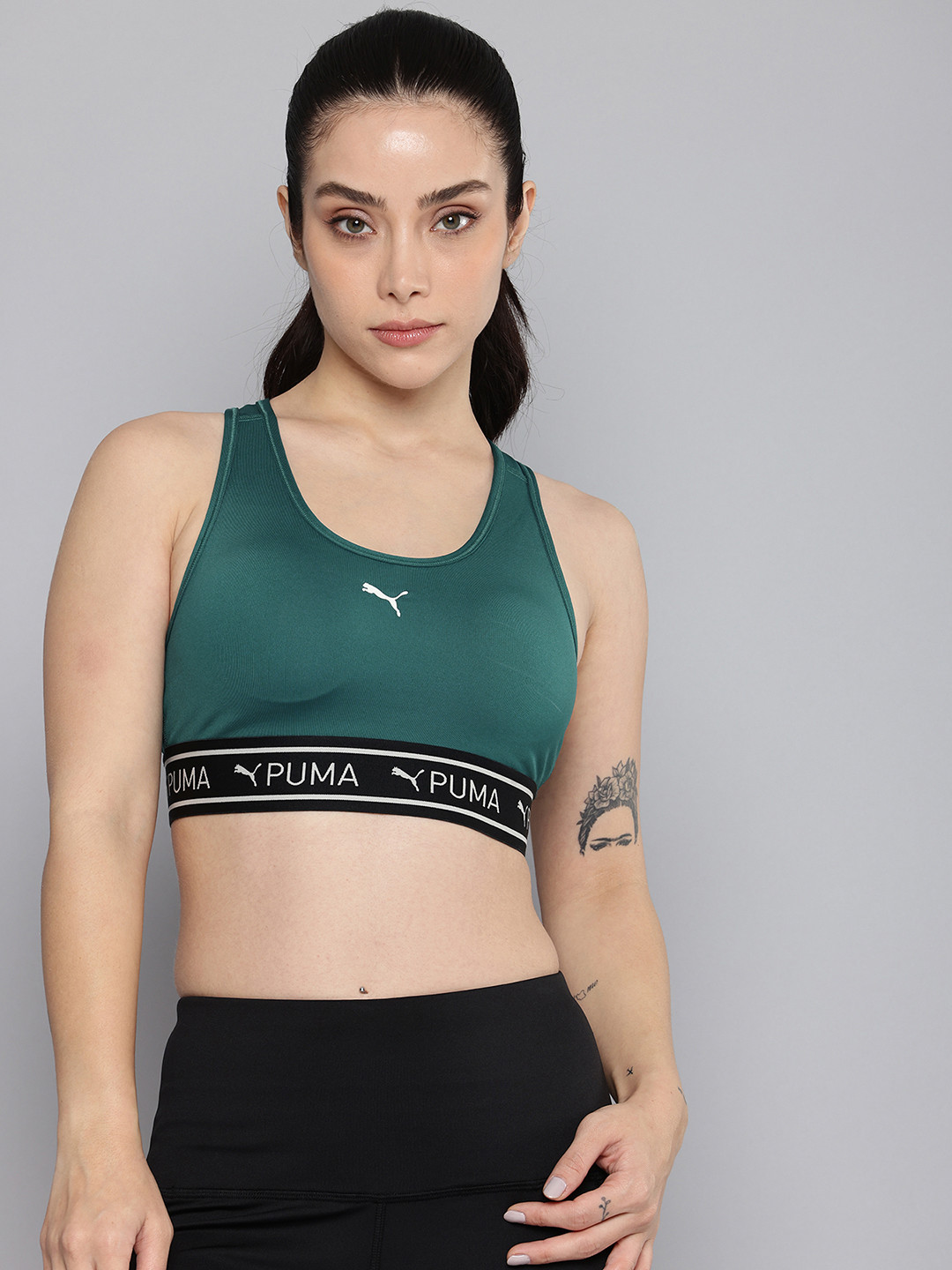 Puma 4KEEPS Tight Fit Full Coverage Removable Padding Dry Cell Training Bra 52531983