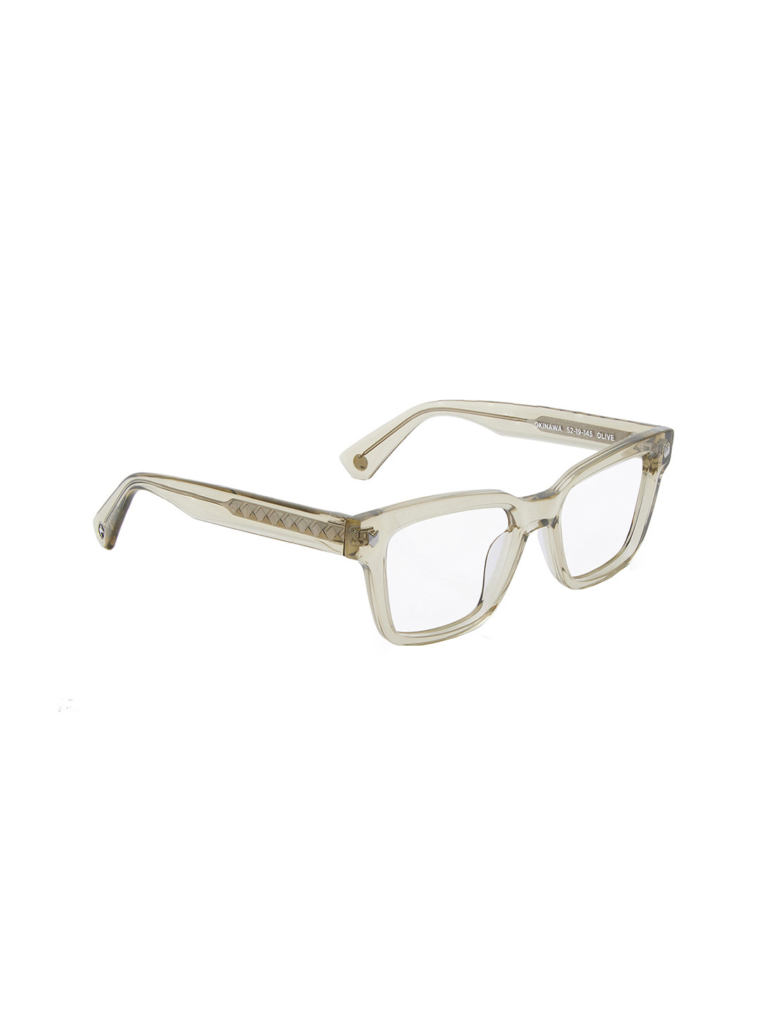 Shisen Fox Okinawa Unisex Full Rim Square Frames