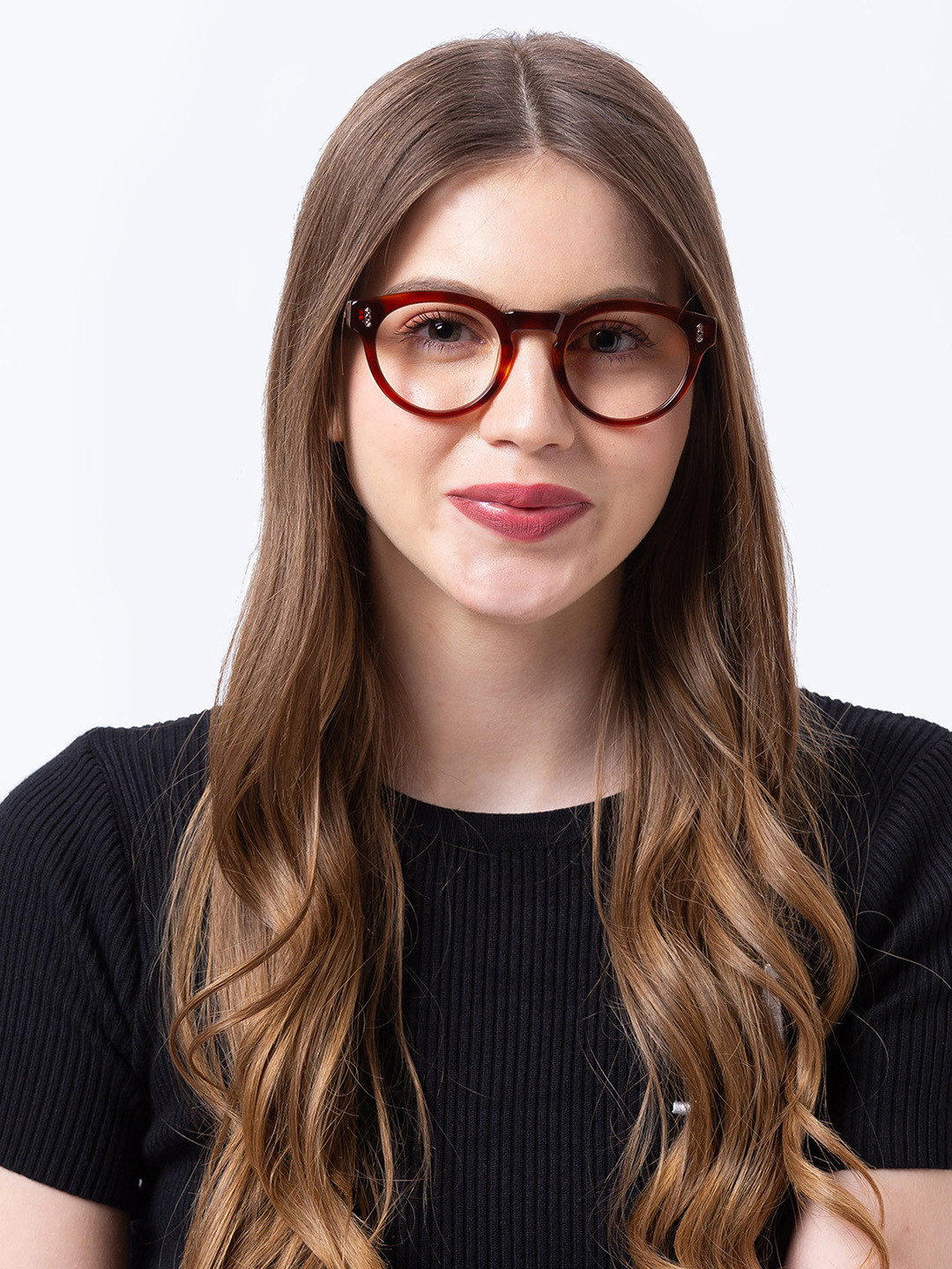 Shisen Fox ENMEI Unisex Full Rim Round Frames