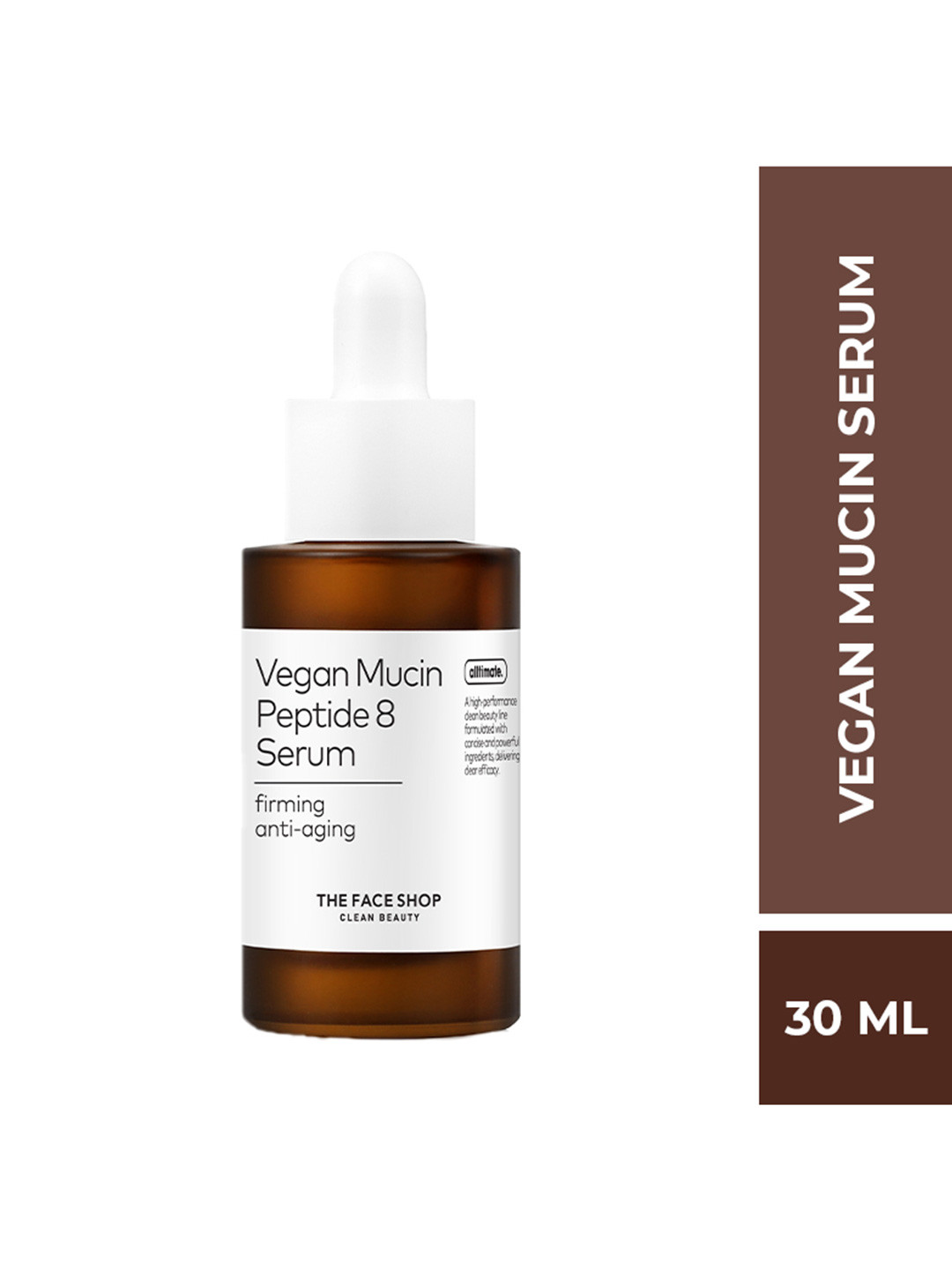 The Face Shop Vegan Mucin Peptide 8 Firming Anti Aging Serum- 30 ml