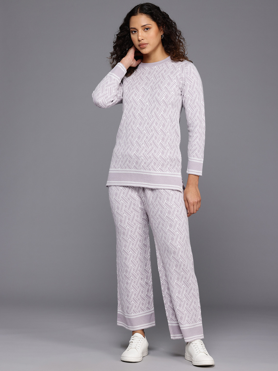 BROOWL Printed Woollen Co-Ords