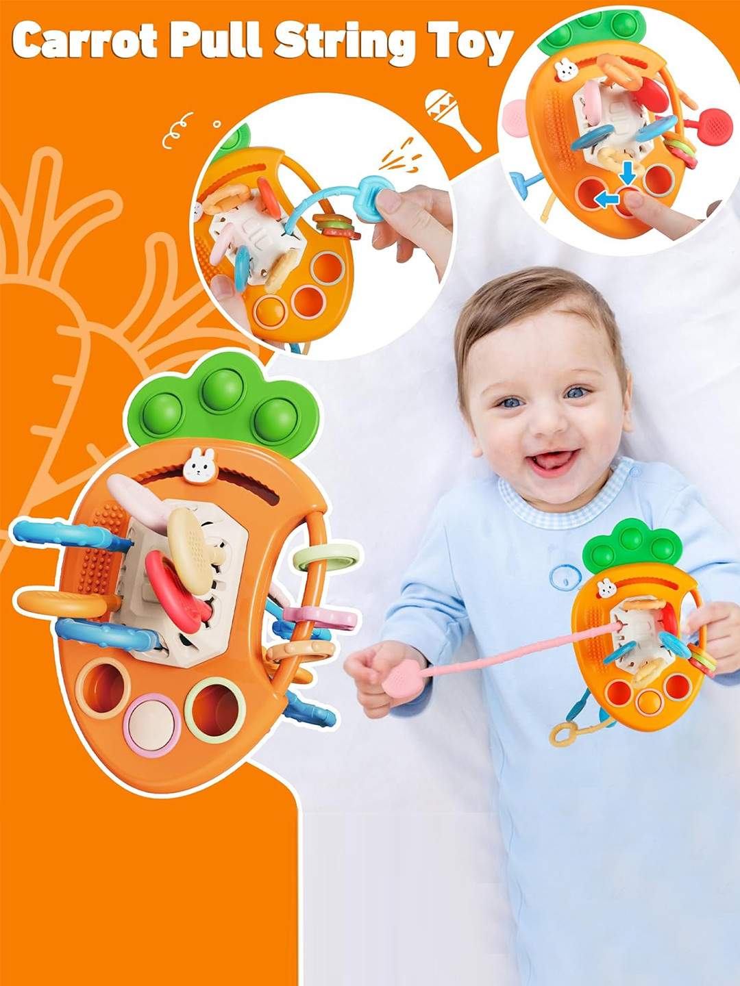 Kidology Pull String Teething Toy
