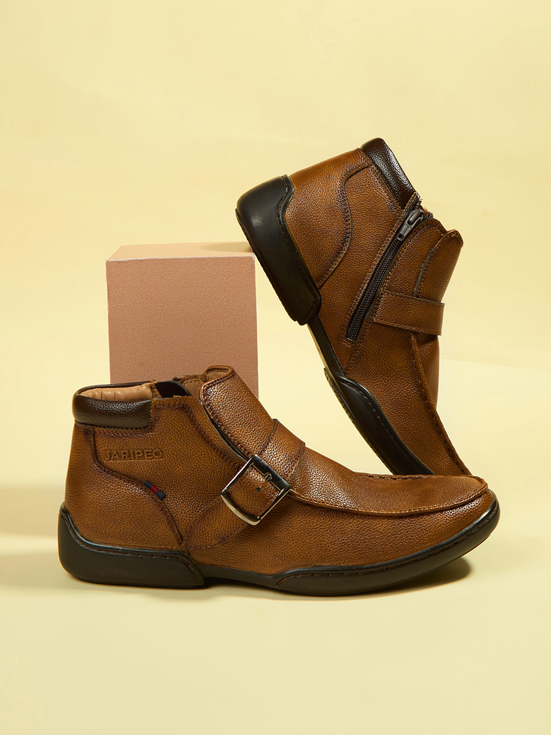 Jaripeo by Buckaroo Men Flatform-Heeled Regular Boots