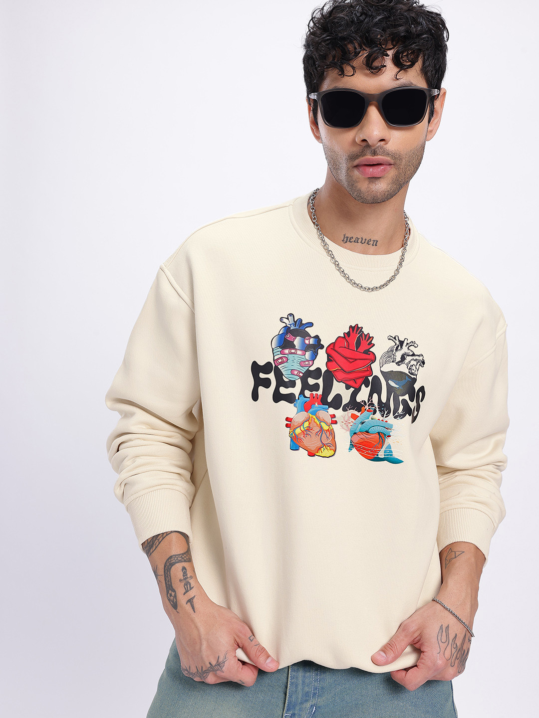 UNRL Printed Sweatshirt