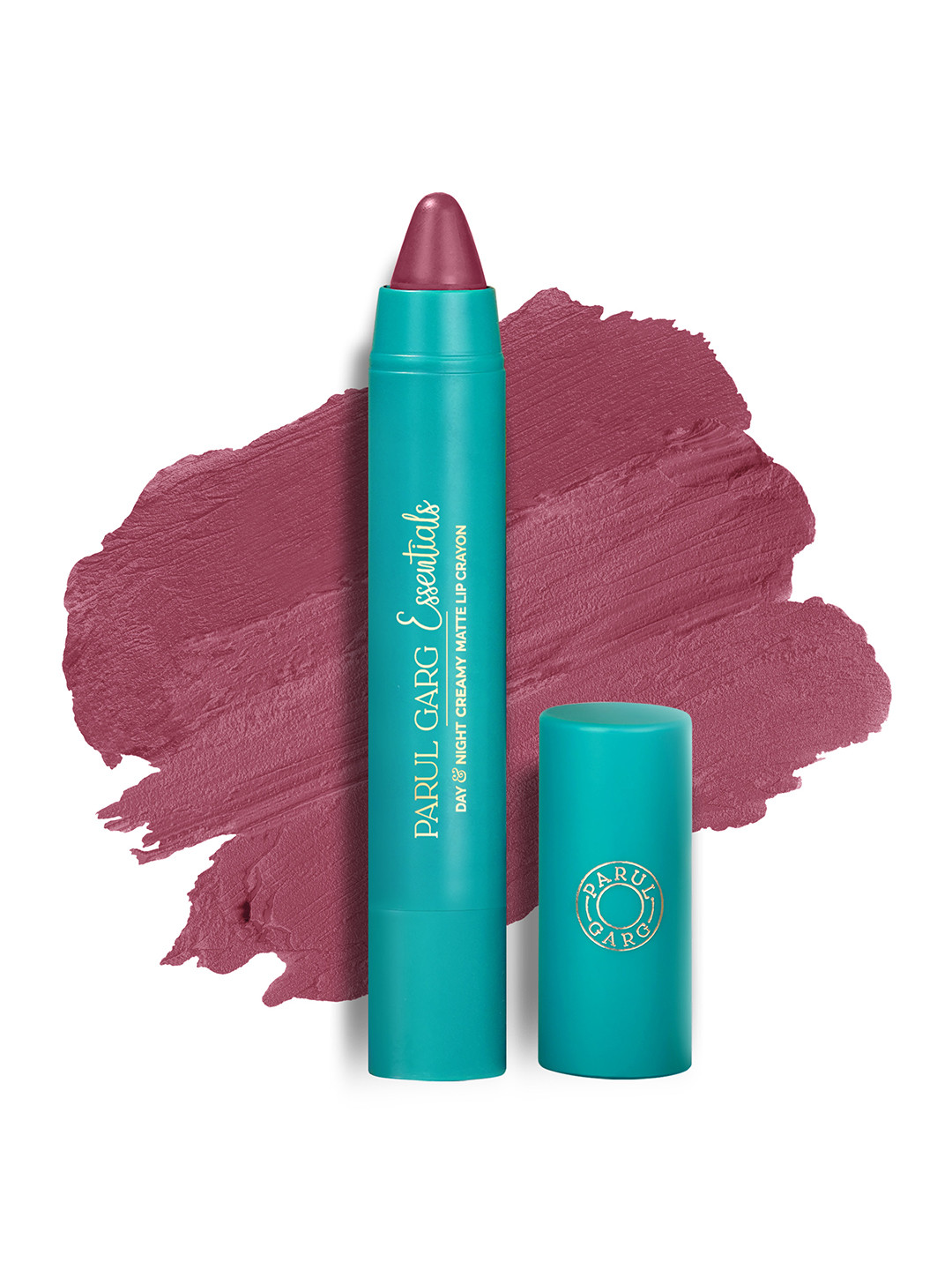 Parul Garg Creamy Matte Lip Crayon, Rich Pigment - First Love Everyday Mauve Pink