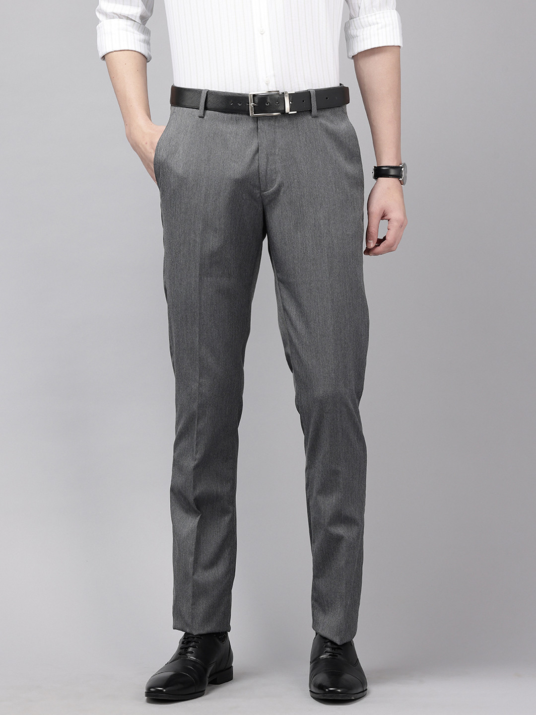Arrow Hudson Tapered Fit Formal Trousers