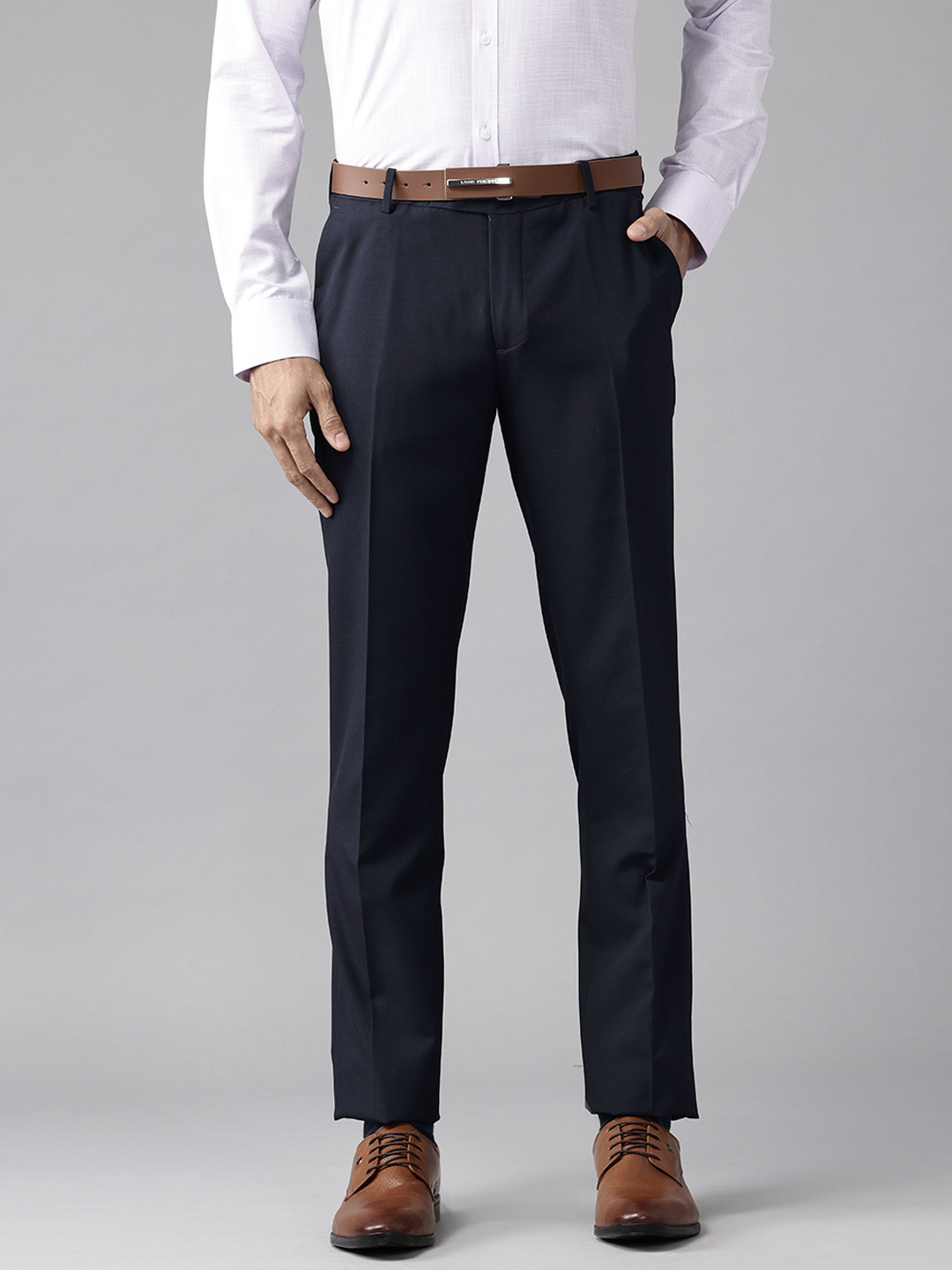 Arrow Men Original Tapered Fit Formal Trousers