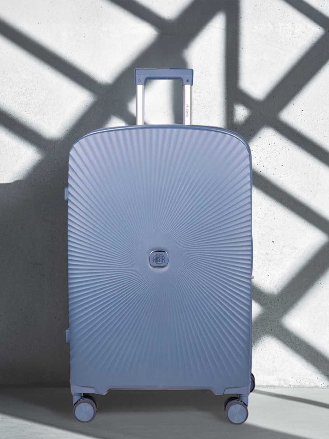 The Roadster Life Co. Textured 360 Degree Rotation Large Trolley Bag 118.13L