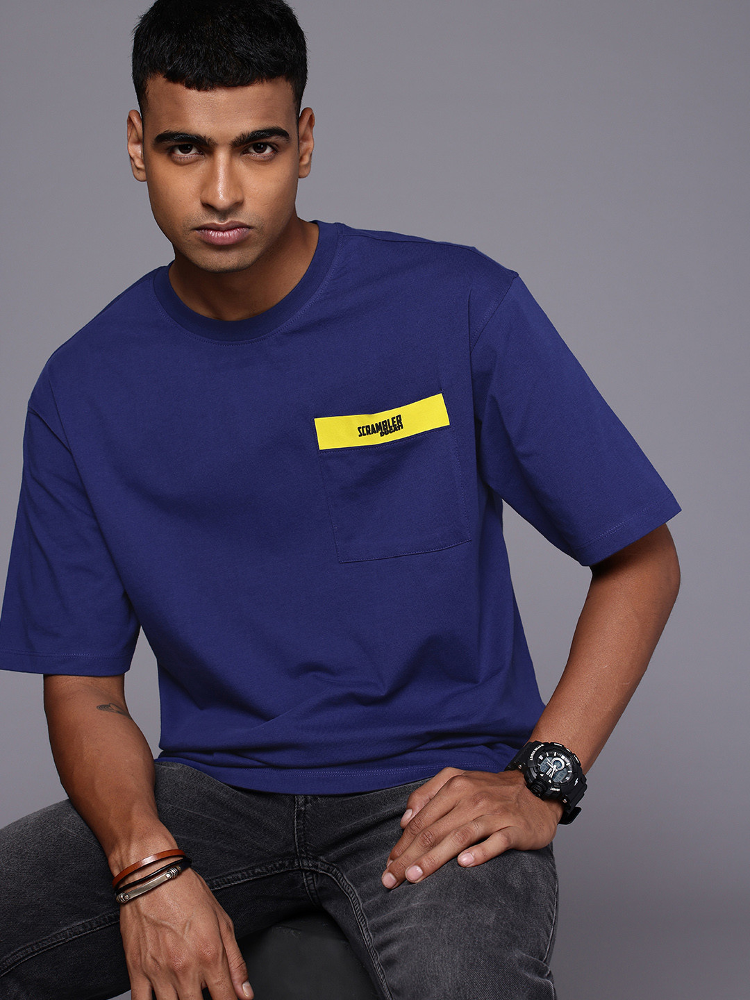 Ducati Pure Cotton Relaxed Fit Pocket T-shirt