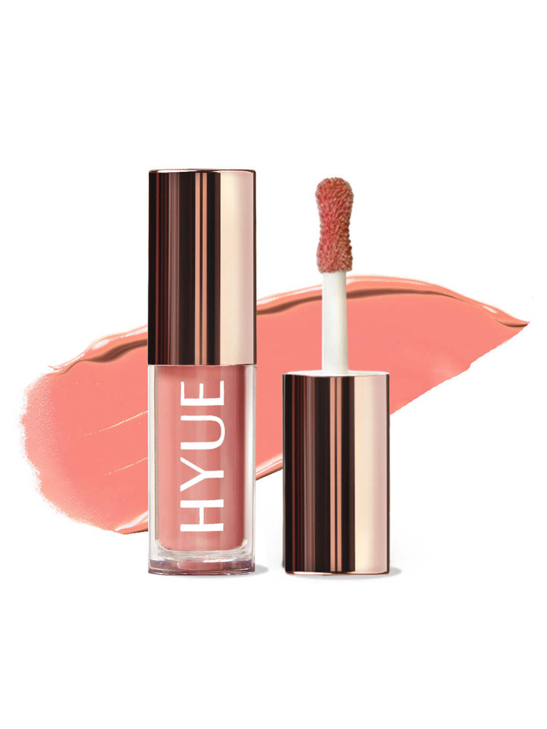 HYUE Hydra Matte Liquid Lipstick Just Peach - With Jojoba and Almond Oil- 2.2ml