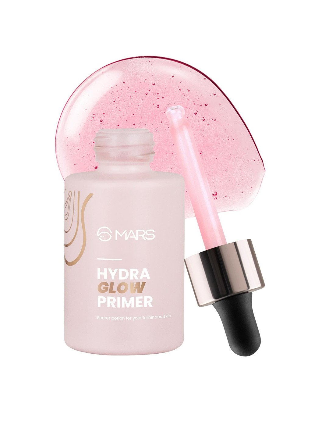 MARS Hydra Glow Dewy Finish Face Primer with Hyaluronic Acid & Argan Oil - 30 ml
