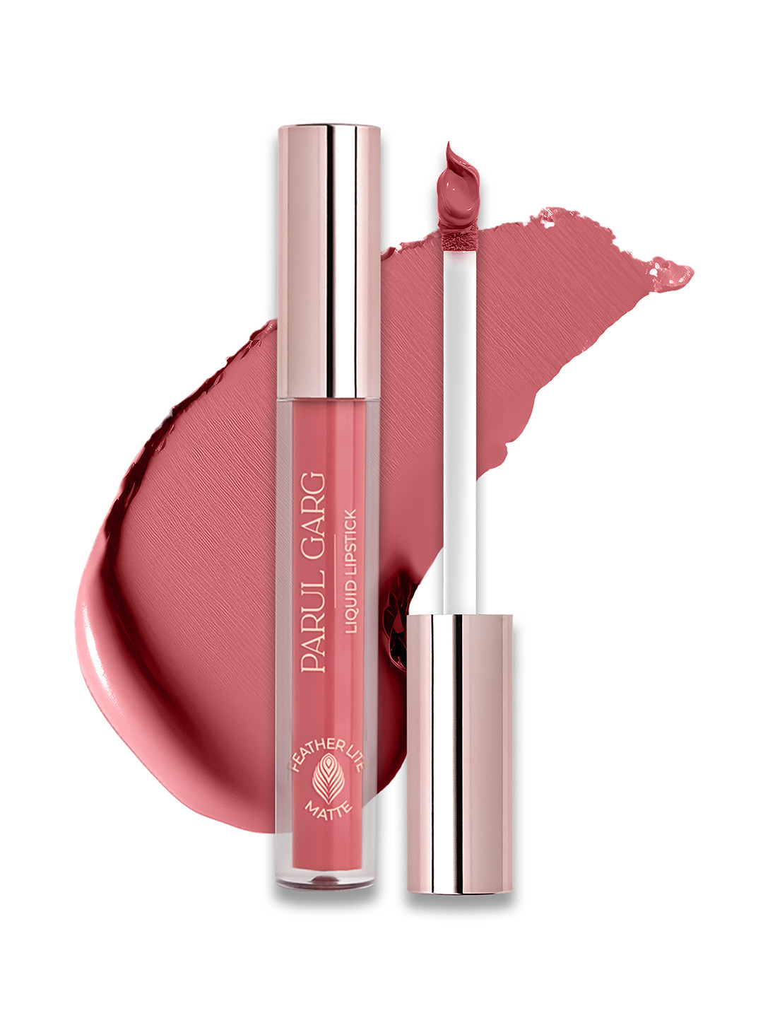 Parul Garg Featherlite Matte Liquid Lipstick, Long lasting - Adore Classic Rose Pink