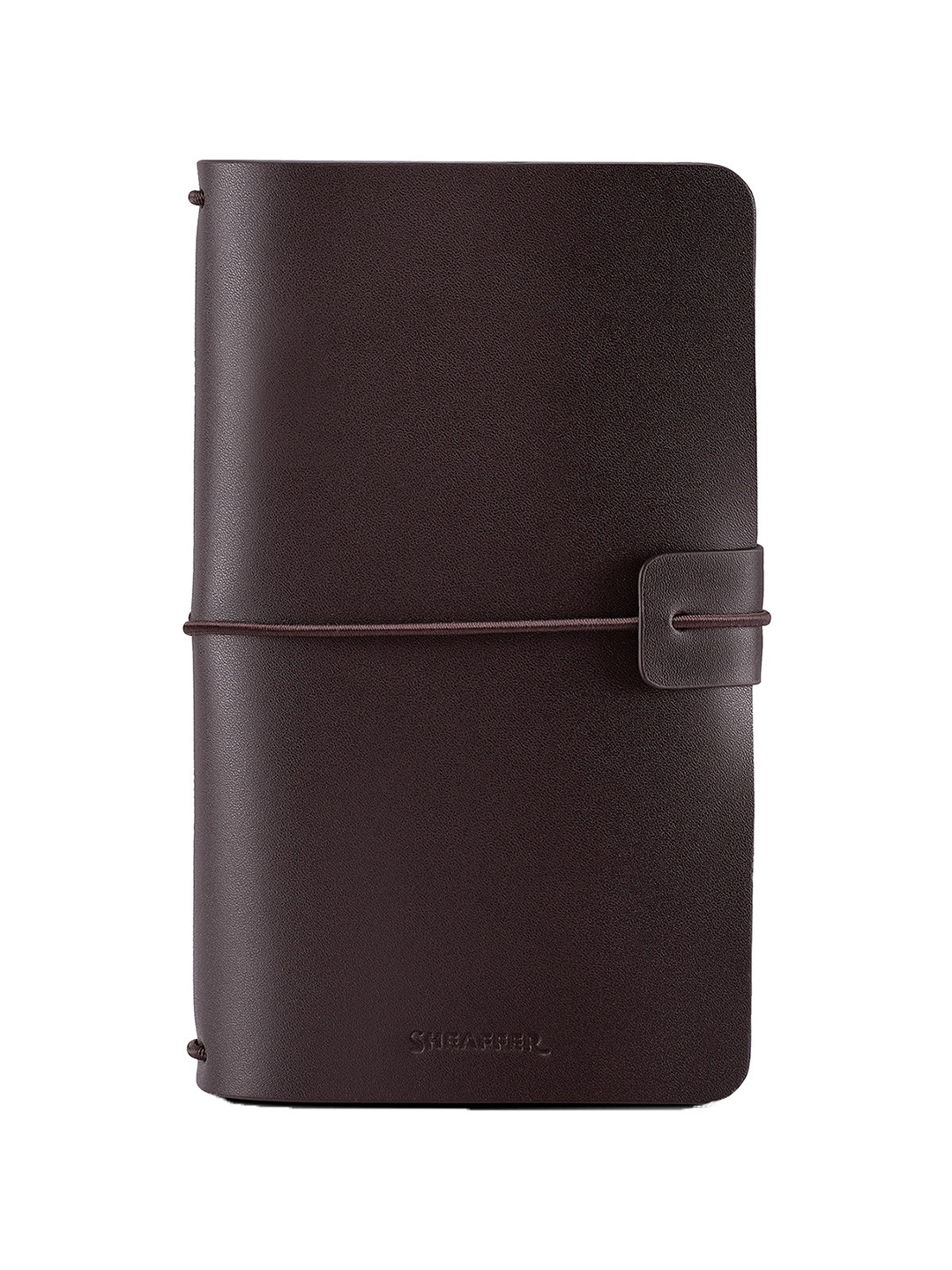 Sheaffer Brown & White Quikrite Leather Journal Notebook