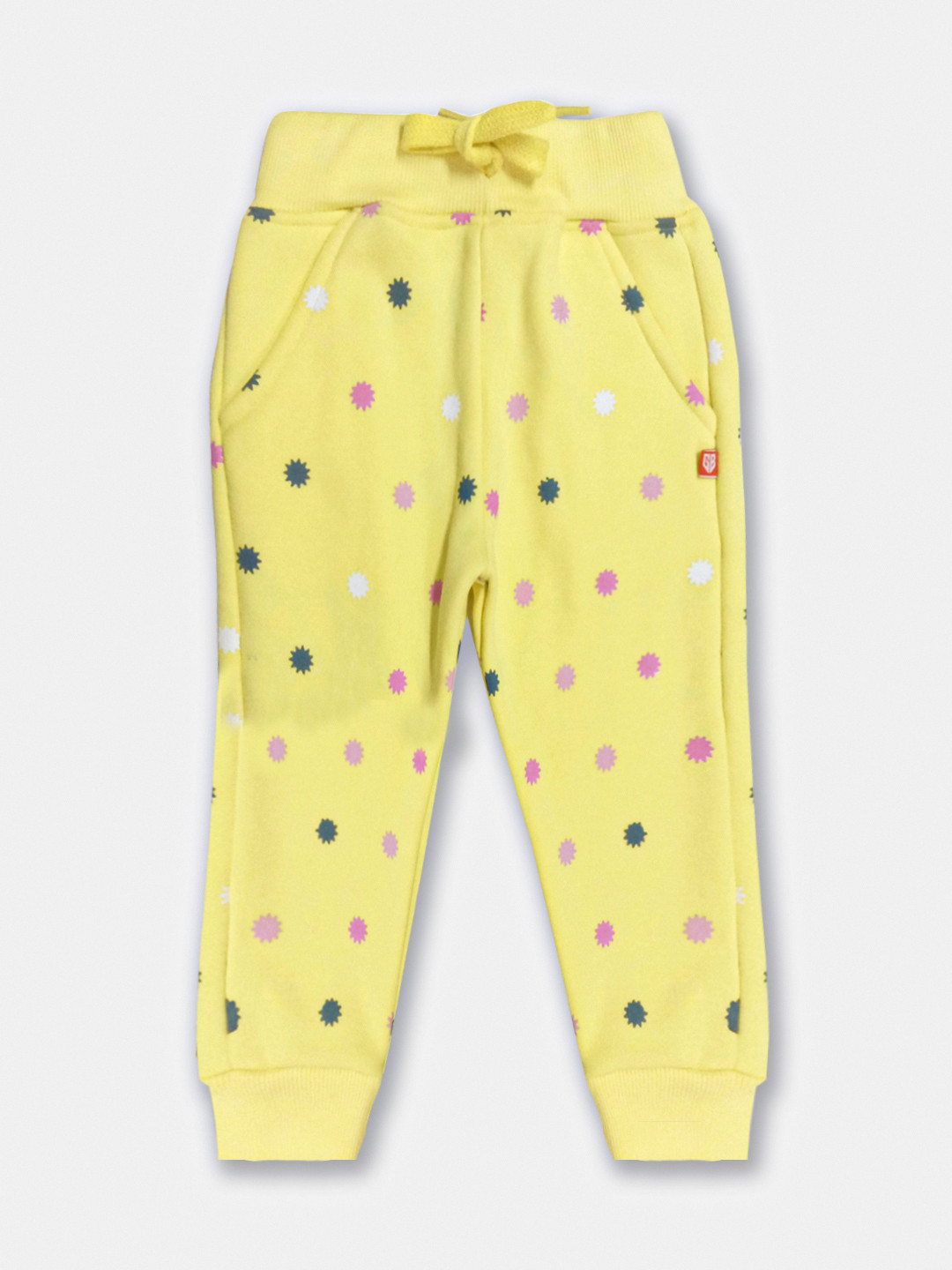Here&Now X Game Begins Girls Polka Dot Printed Joggers