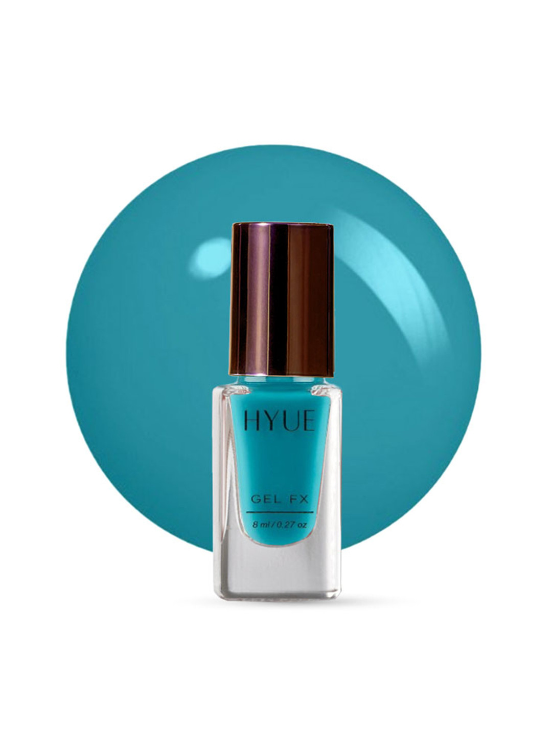 HYUE Gel FX Nail Paint Median Quick Dry and Chip Resistant - 14 Day Long Wear- 8ml