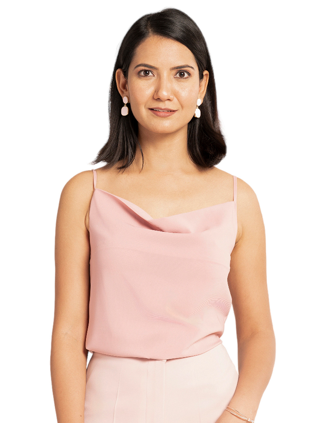 D'Almirah Women Cowl Neck Top