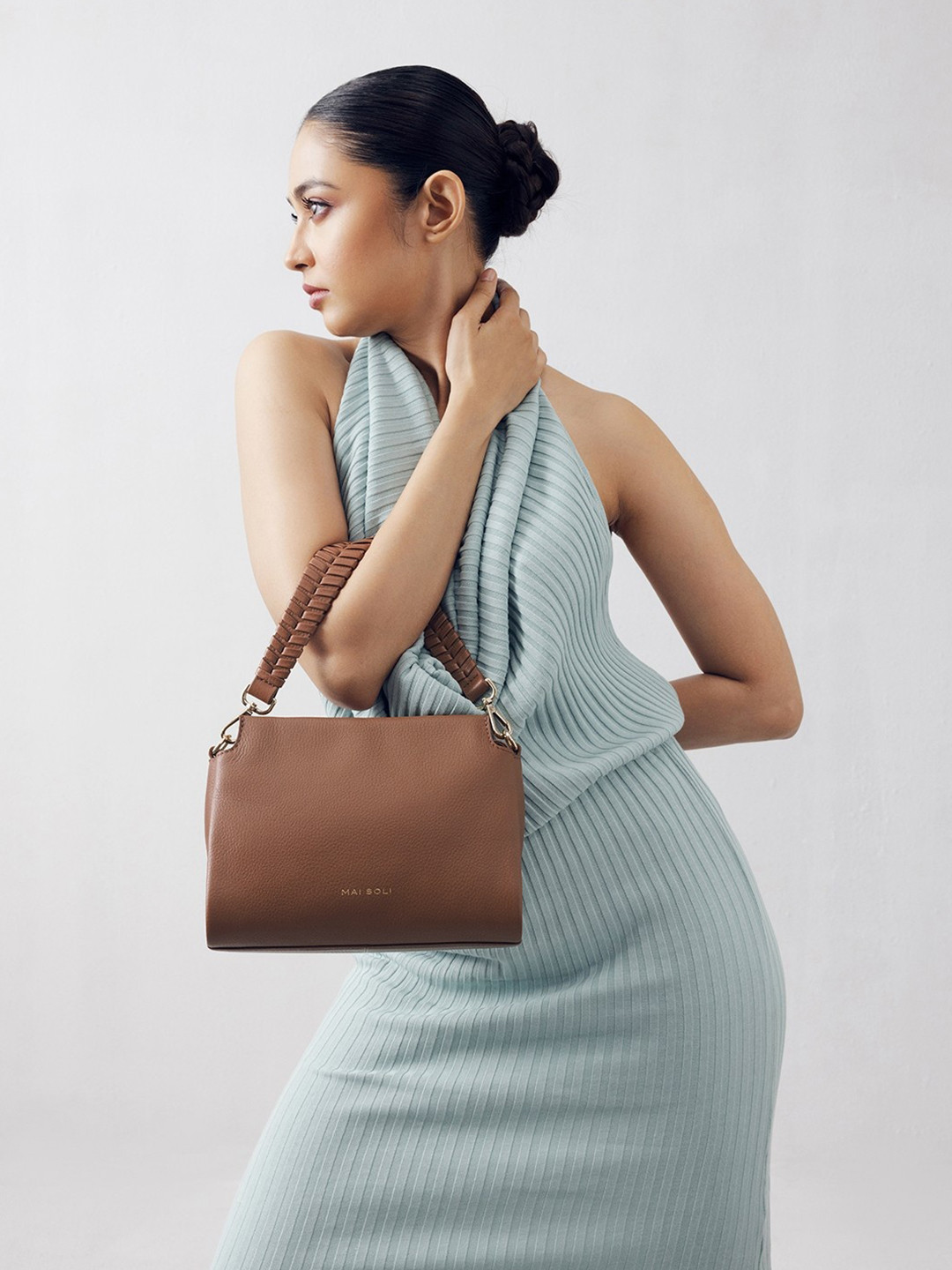 Women Hazelnut Genuine Leather Black Noah Crossbody Bag