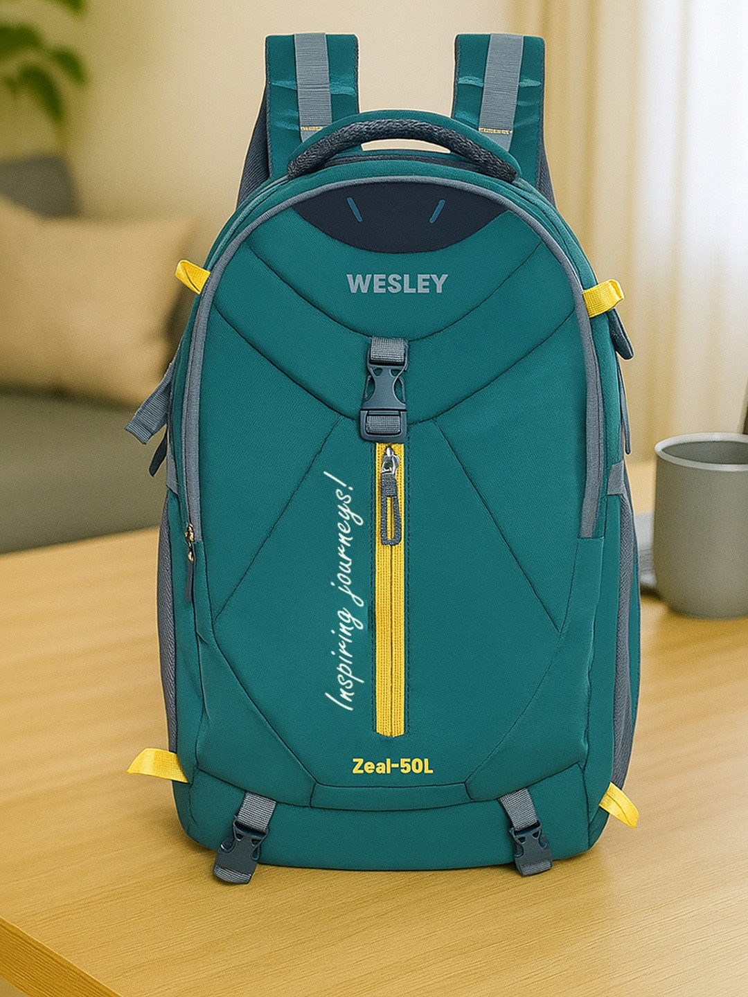 Wesley Unisex Brand Logo Backpack