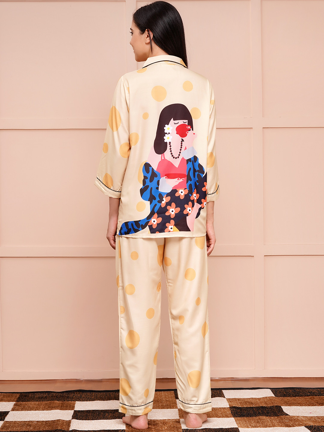 ALL ABOUT HER Women Printed Night suit