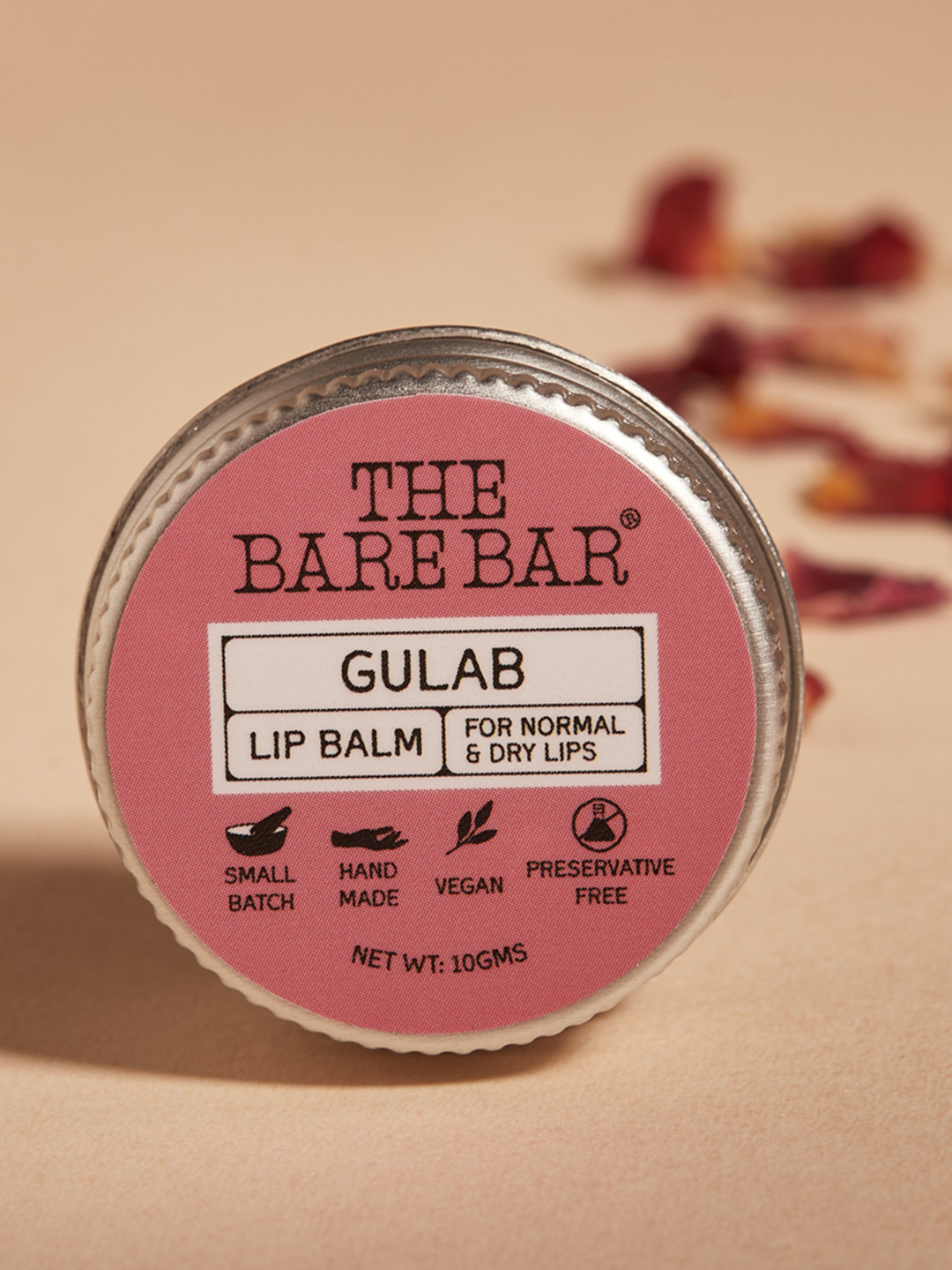 The Bare Bar Gulab Lip Balm- 10 g