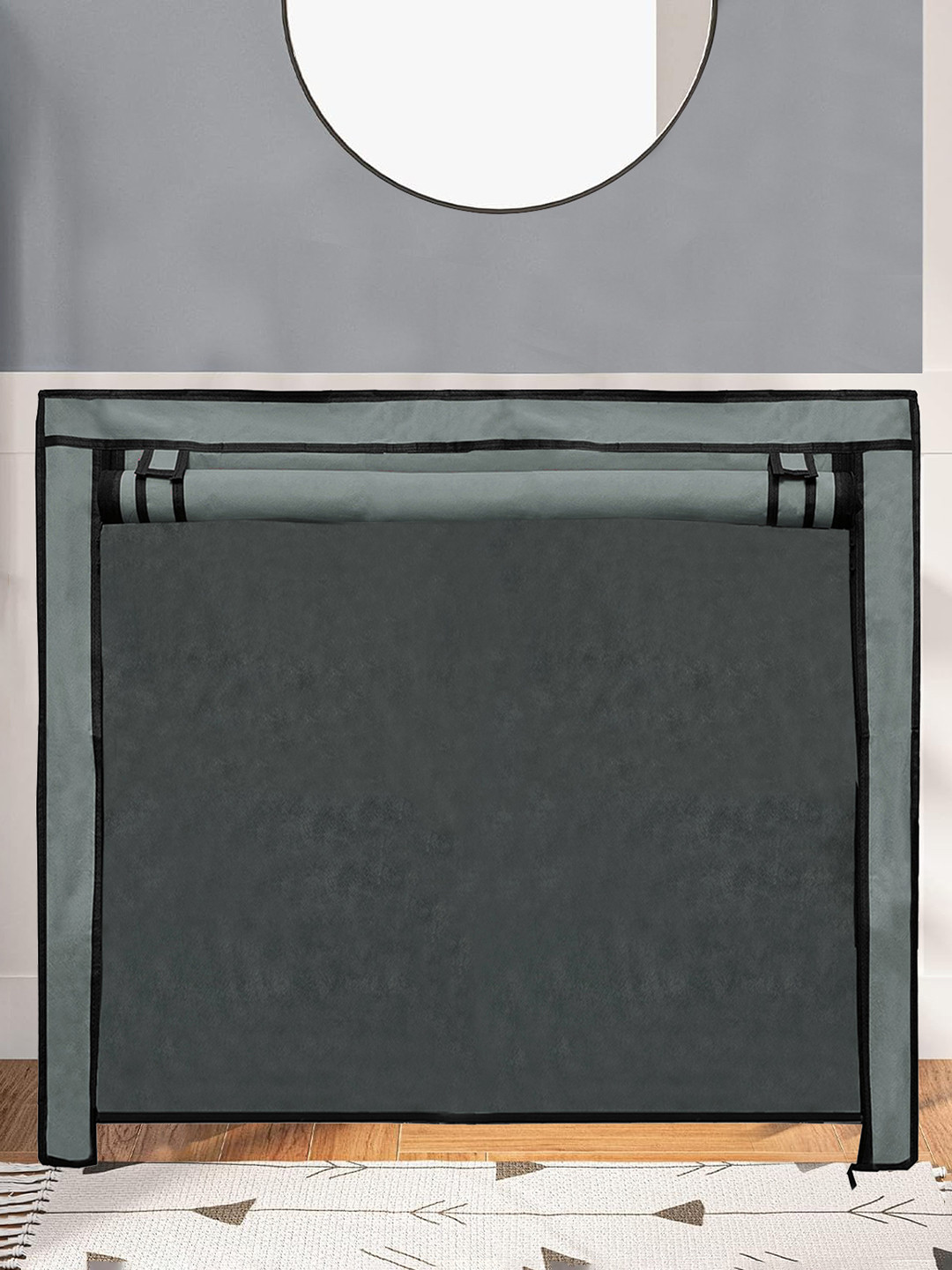 Urban Choice Grey Waterproof 12 Layer Shoe Rack Cover