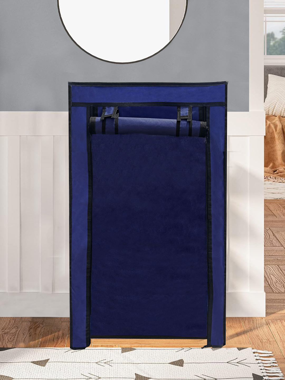 Urban Choice Blue 7 Layer Waterproof Shoe Rack Cover