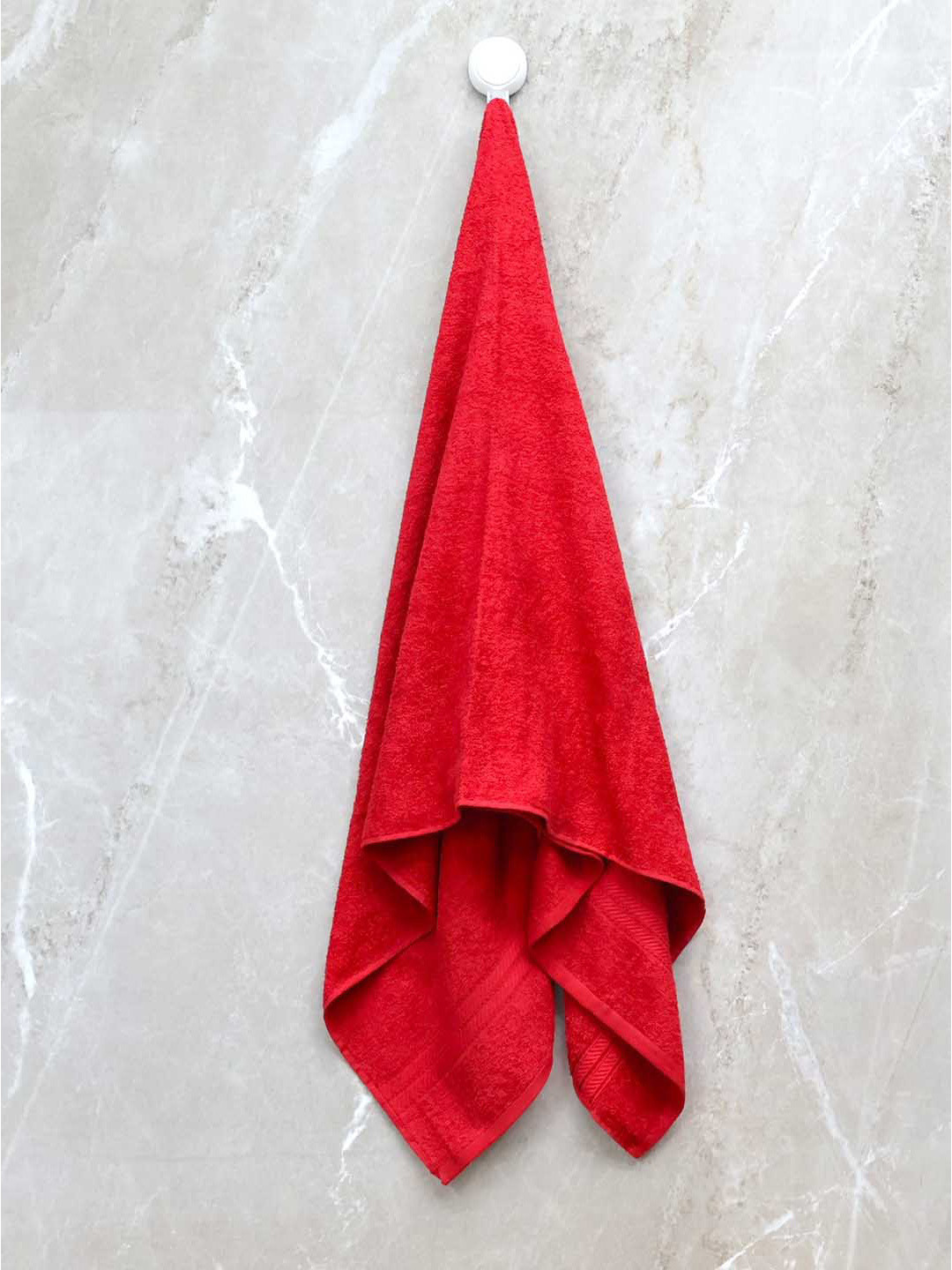 Steve & Anderson Marigold Red Pure Cotton 450 GSM Bath Towel