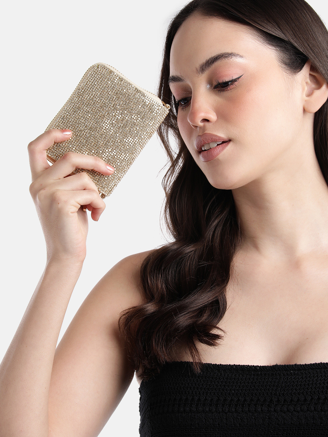 Lino Perros Embellished Small Purse Clutch