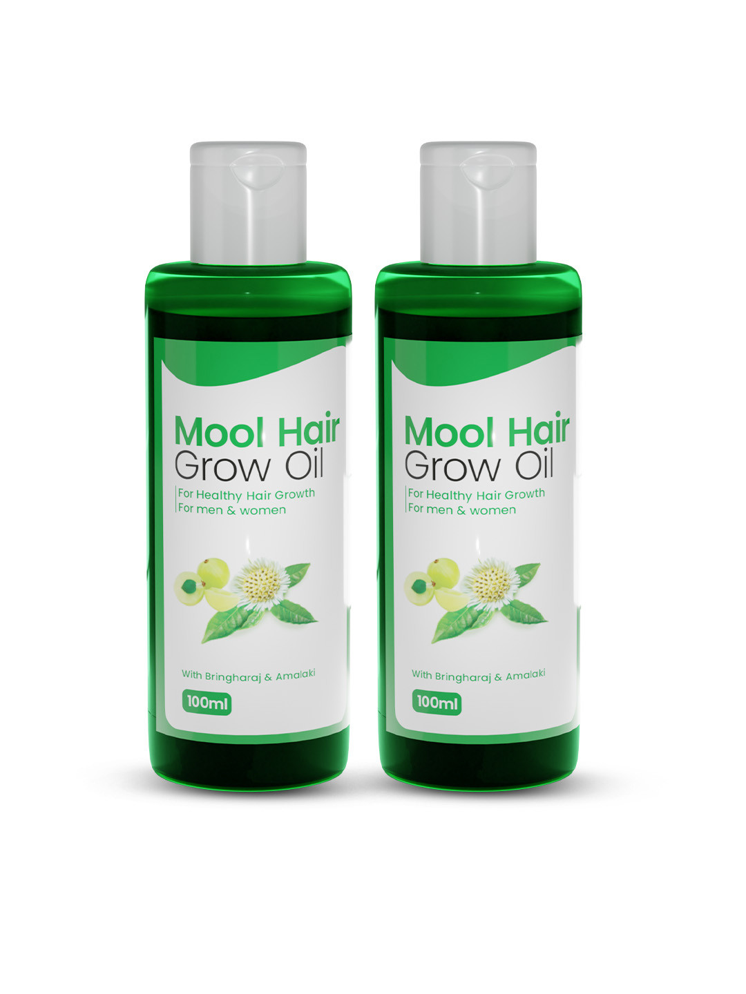 Sheopal's Set Of 2 Mool Hair Grow Oil With Bhringraj- 100 ml Each