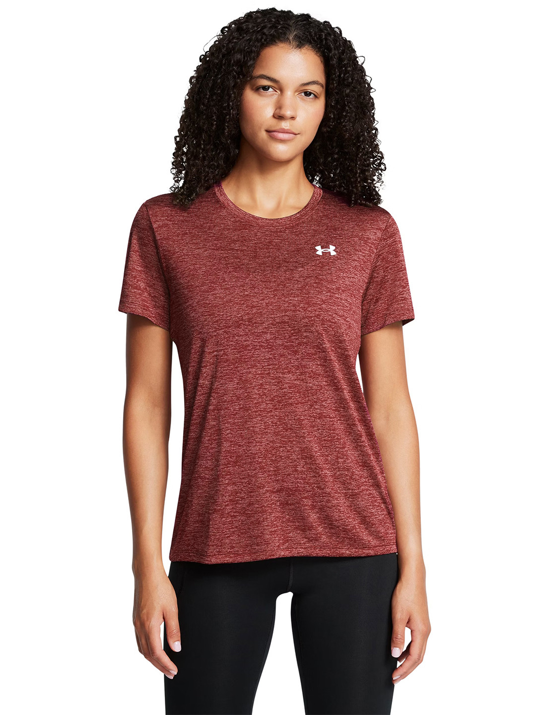 UNDER ARMOUR Women Printed UA Tech Twist Training Relaxed Fit T-shirt