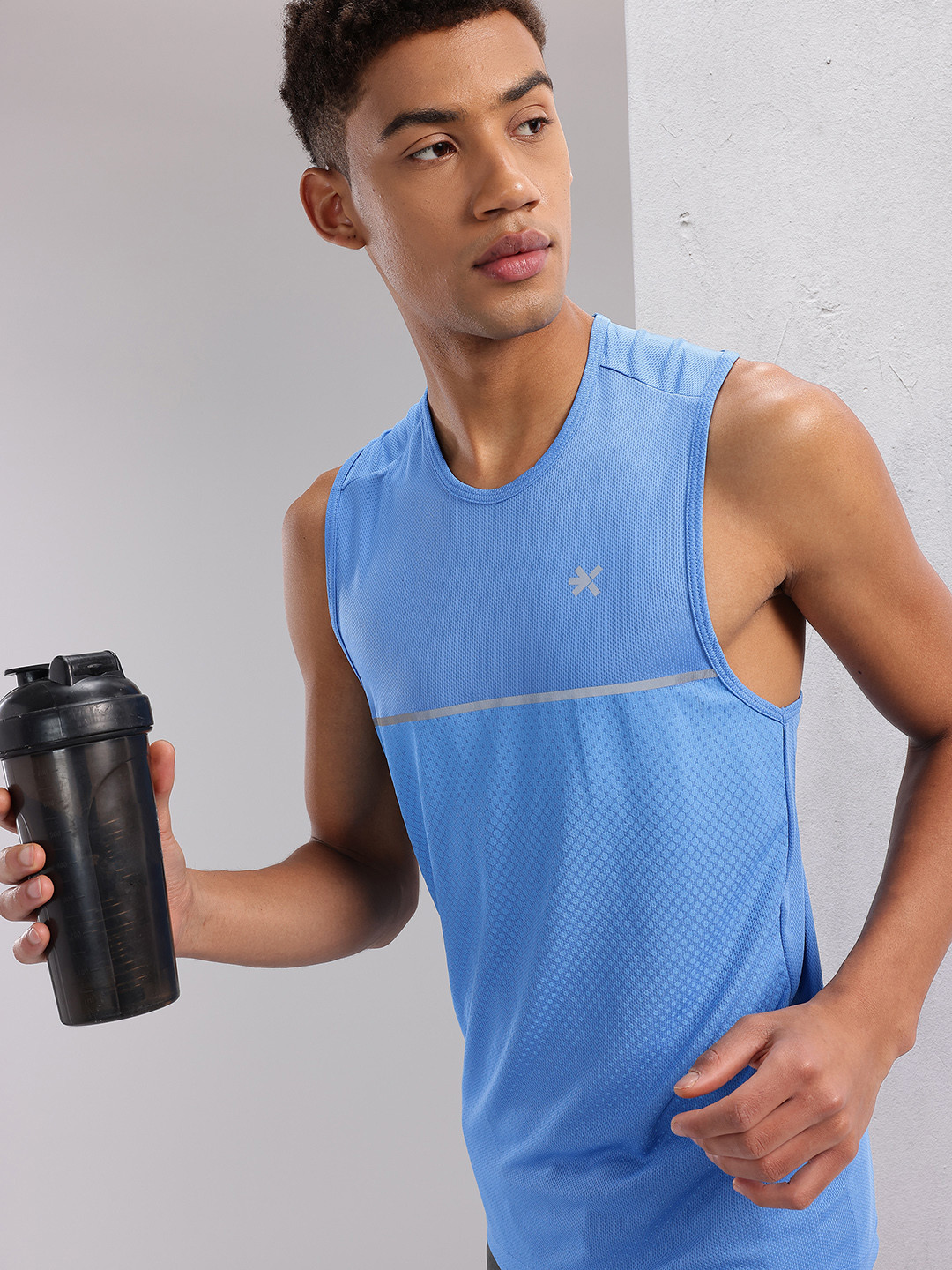 HRX by Hrithik Roshan Printed Rapid-Dry Racerback Running T-shirt