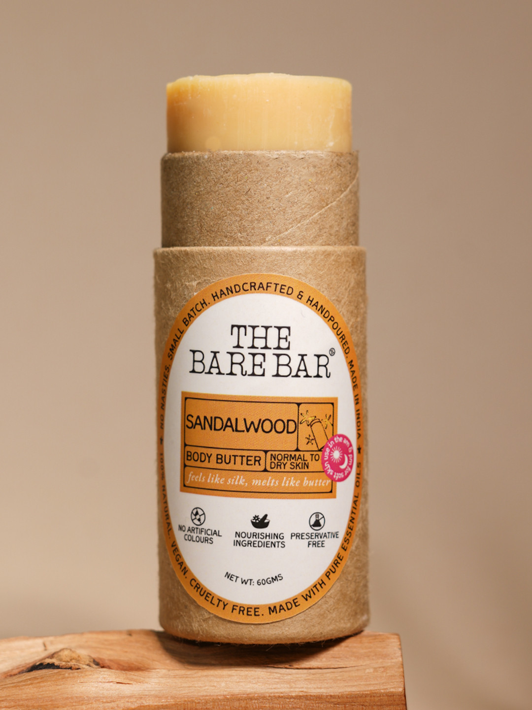 The Bare Bar Sandalwood Body Butter - 60 g
