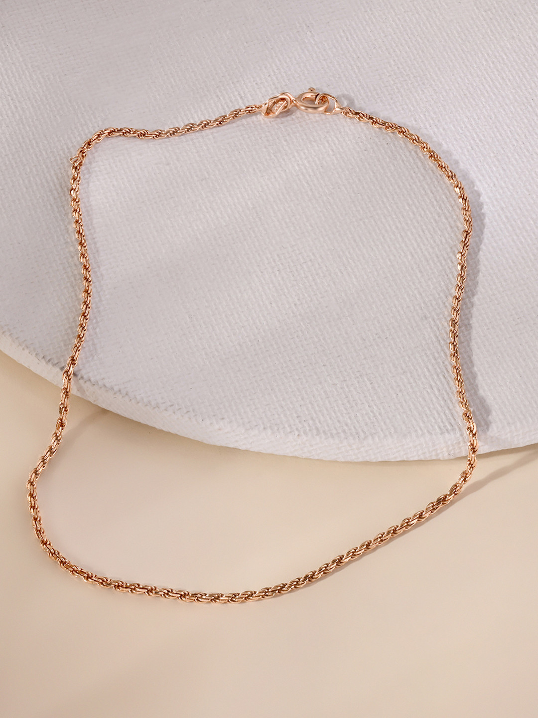 TOUCH925 925 Silver Single Anklet