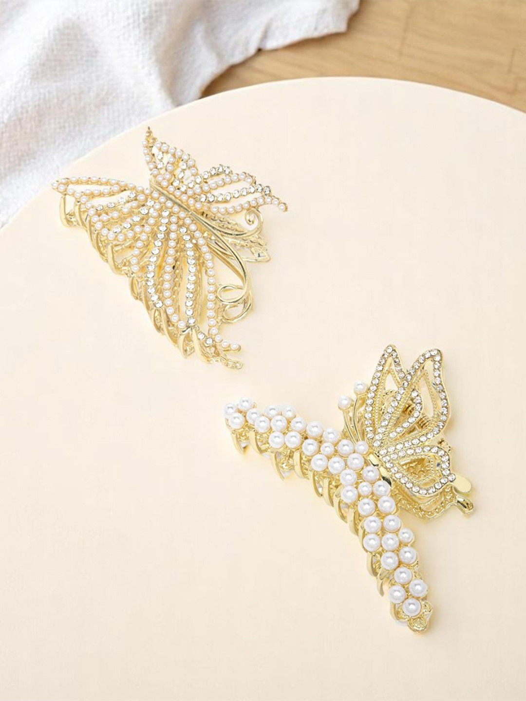 Radhu & Kabby Women Set of 2 Claw Clip