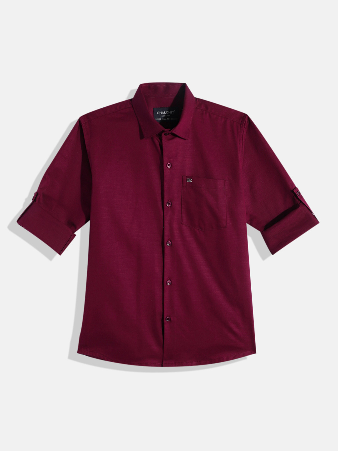 CHARCHIT Boys Comfort Pure Cotton Casual Shirt