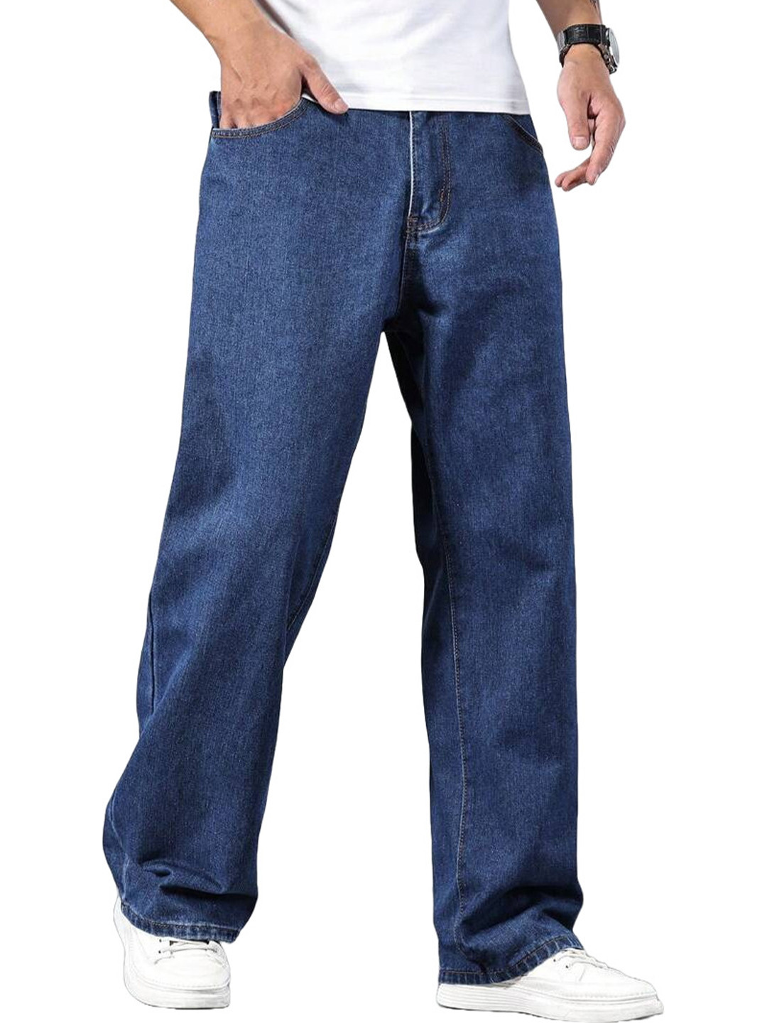 DENIMLOOK Men Relaxed Fit Denim Stretchable Jeans