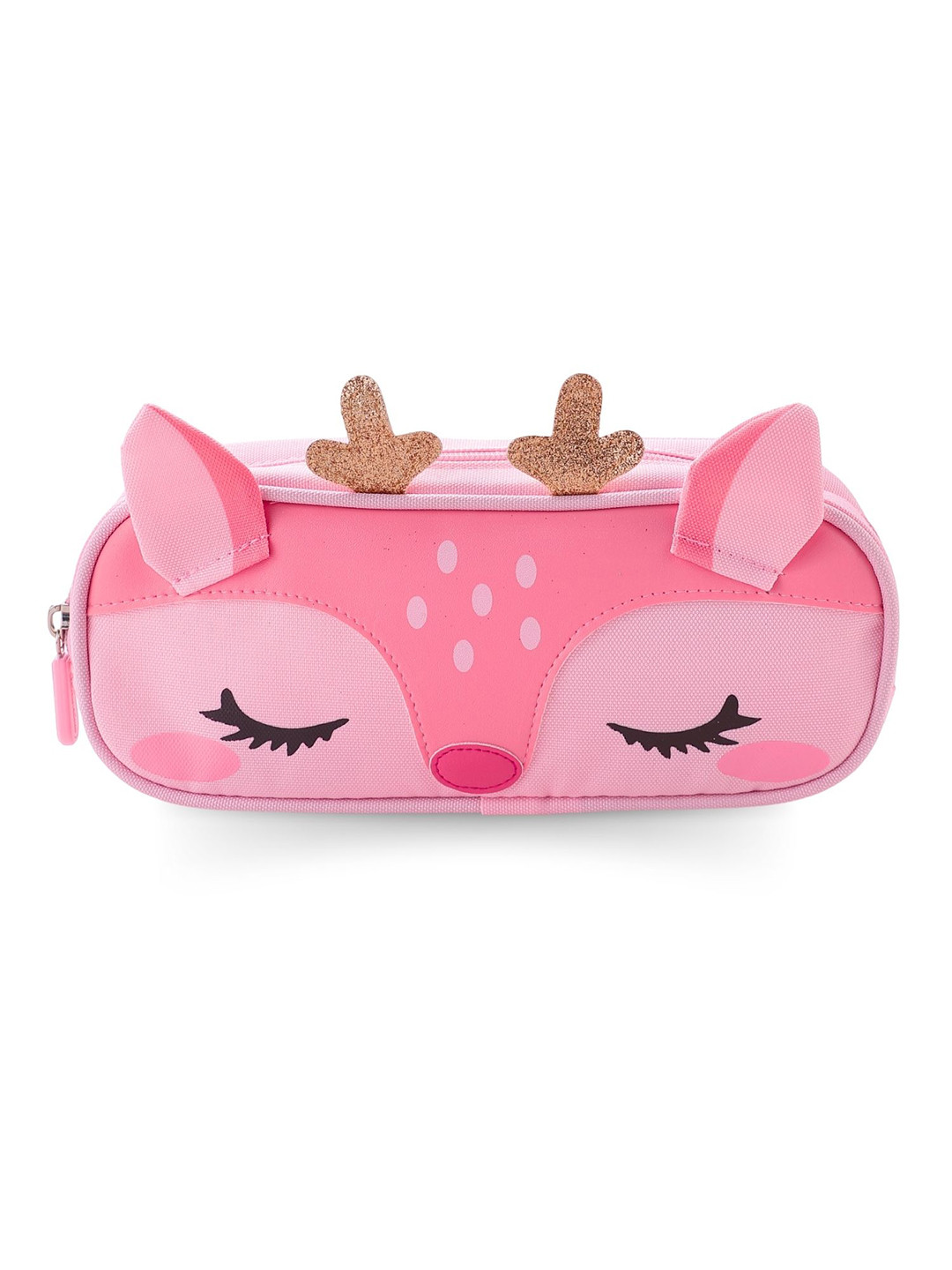 Tinker Squad Cute Playful Fox Spacious Canvas Pencil Stationery Case