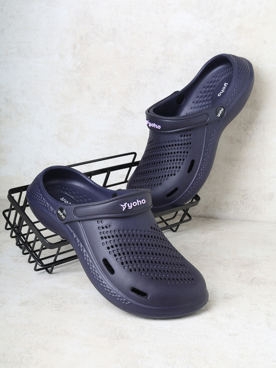 yoho Men Breathable Lightweight Adjustable Clog Clogs Flip Flops