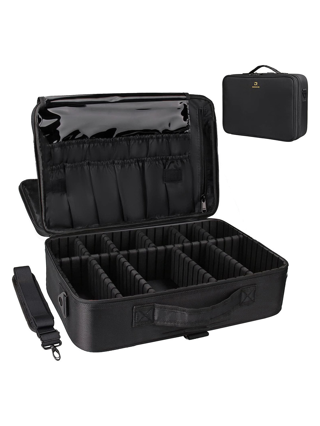 Scheibe Black Set of 1 Super Strong Makeup Organiser Organisers