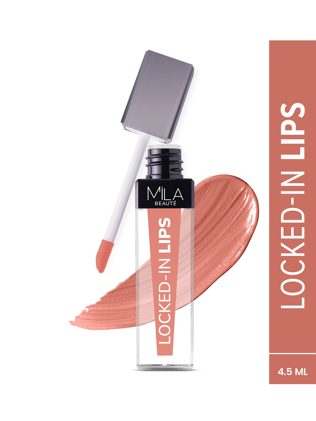 MILA BEAUTE Locked In Lips Transfer Proof Lipstick - 4.5 ml - Toffee