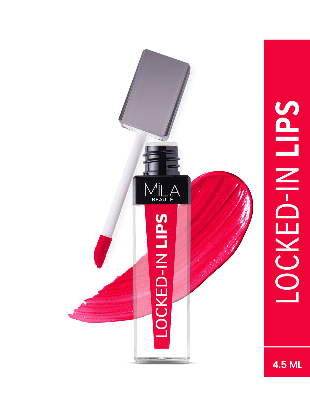 MILA BEAUTE Locked In Lips Transfer Proof Highly Pigmented Lipstick 4.5 ml - Red Velvet 16