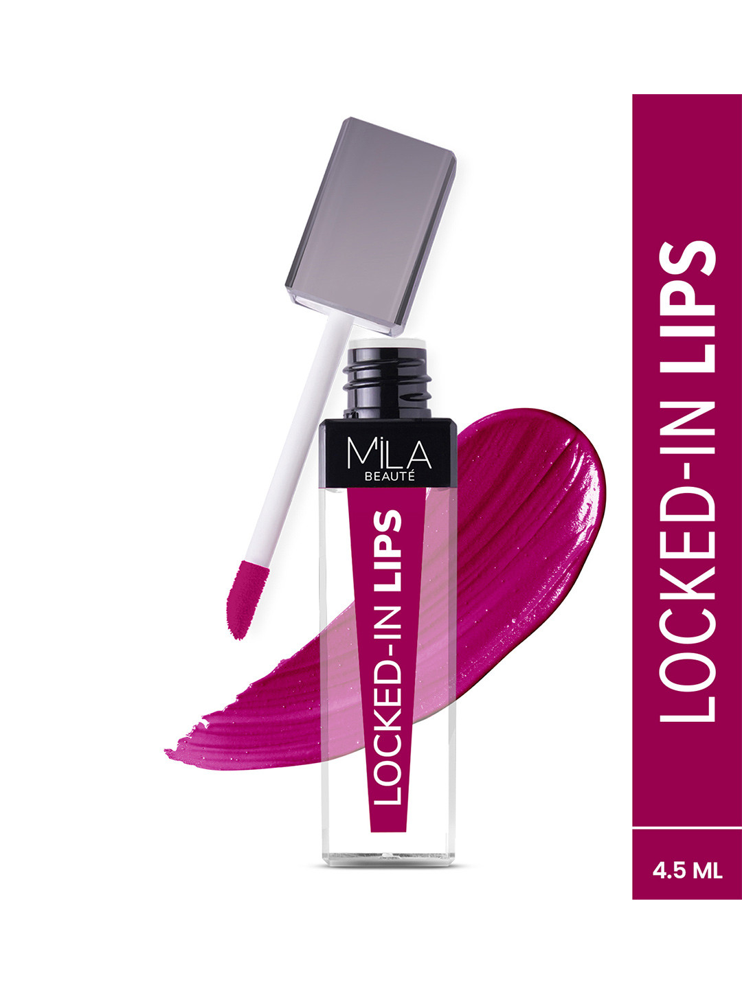 MILA BEAUTE Locked In Lips Transfer Proof Liquid Lipstick - 4.5 ml - Sour Punch 12