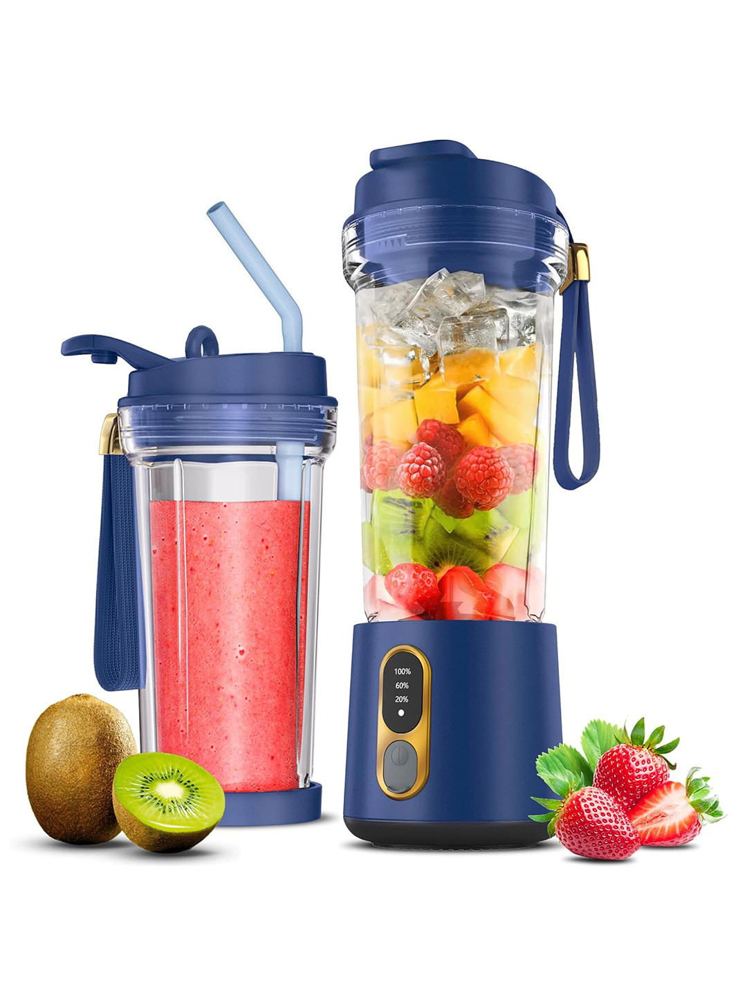 Homebasics Blue Plastic Portable Blending Wet Grinder-300W