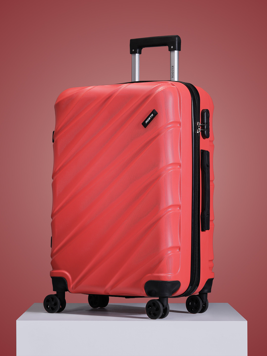 Roadster Unisex Hard Shell Medium Trolley Suitcase 55.7L