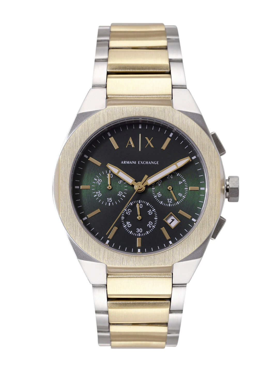 Armani Exchange MenTwo Tone Chronograph Analogue Watch AX4184I
