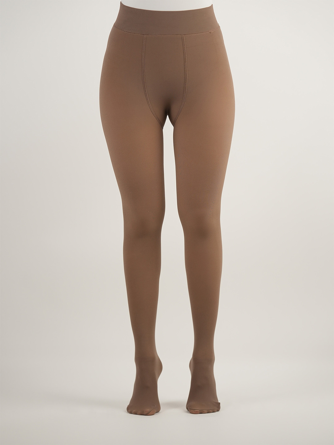 Theater Women High-Rise Winter Fur Stockings