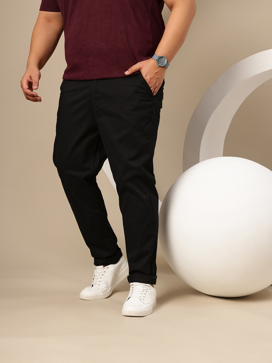 Sztori Men Plus Size Chinos