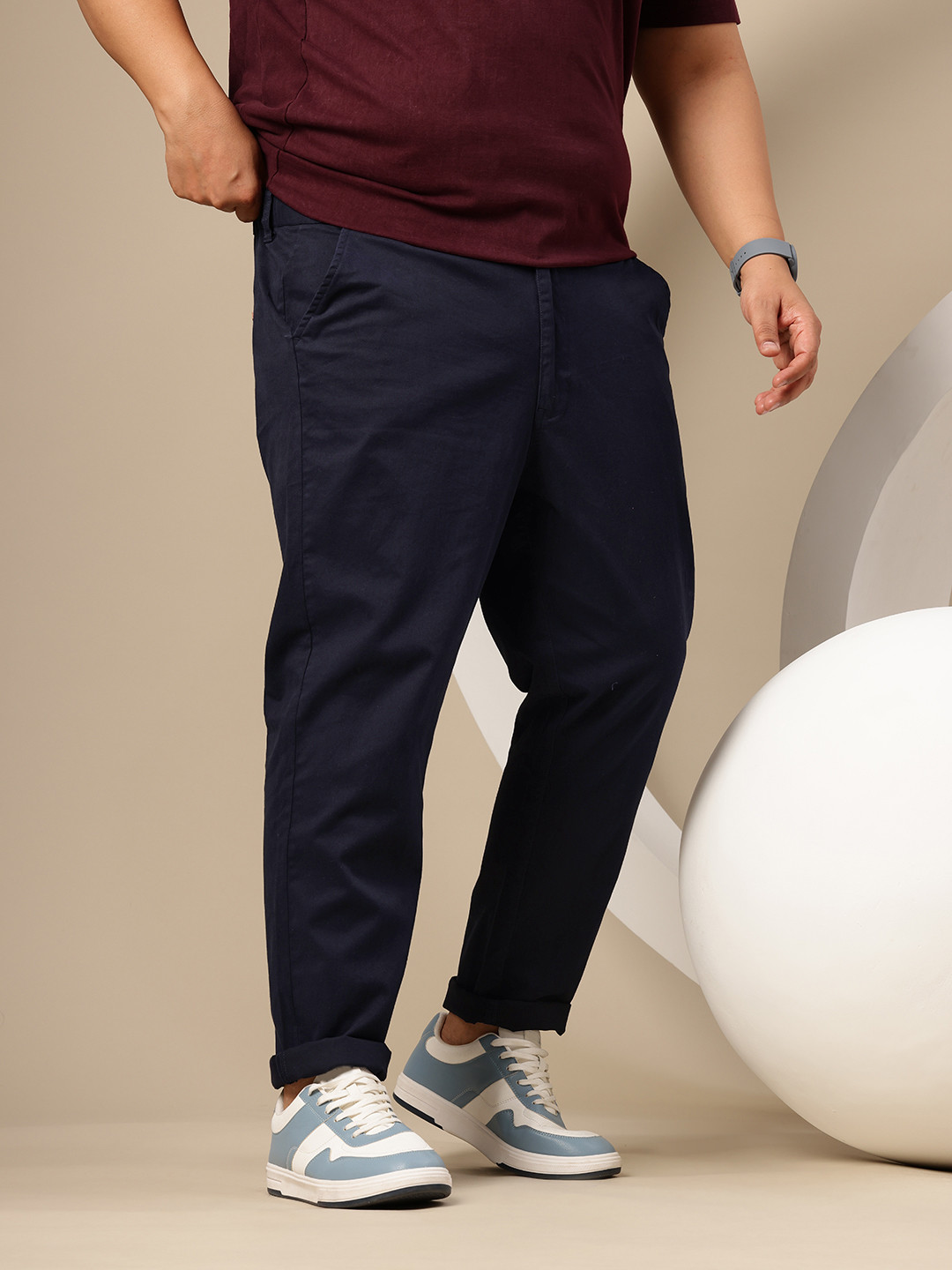 Sztori Men Plus Size Chinos